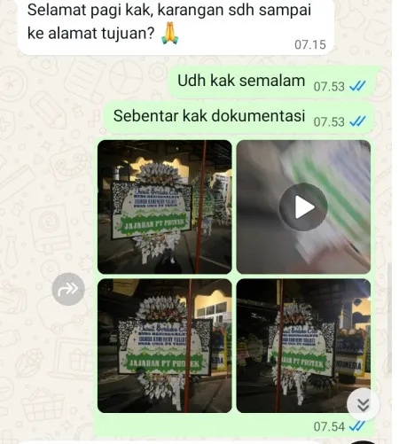 Pengiriman Papan Bunga Selamat Tebet