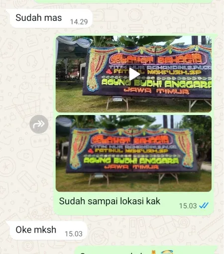 Pengiriman Papan Bunga Tebet