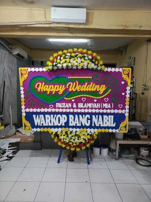 Papan Bunga di Tebet