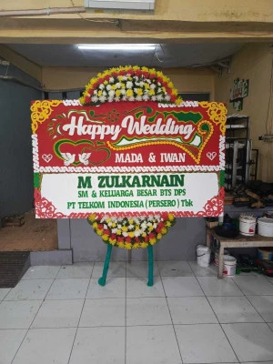 Papan Bunga di Tebet