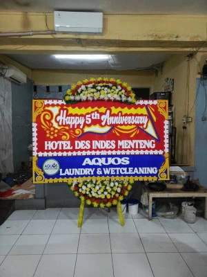 Papan Bunga di Tebet