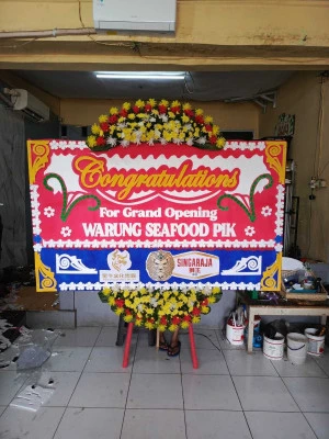 Papan Bunga di Tebet
